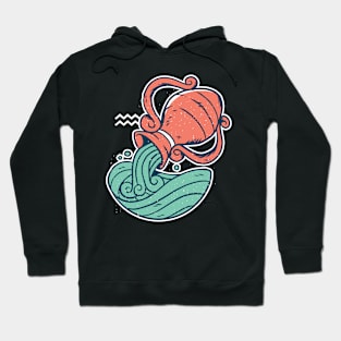 Aquarius Illustration Hoodie